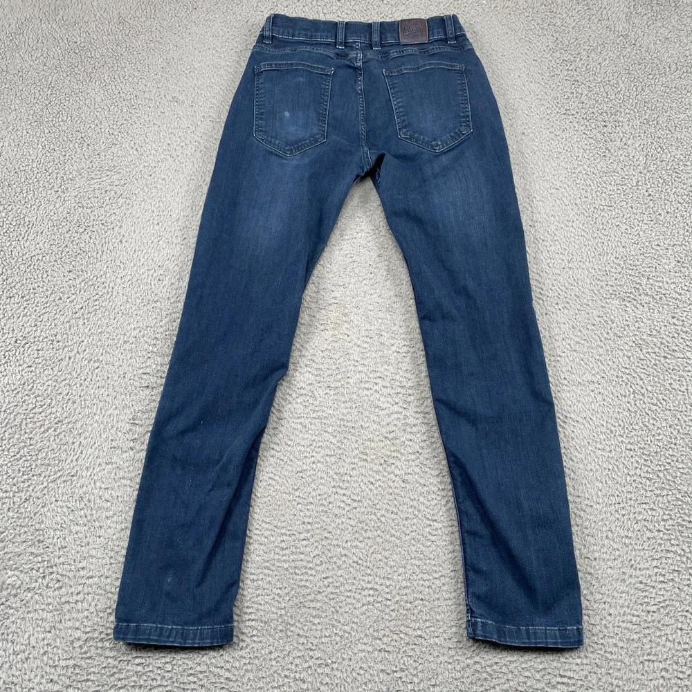 Mugsy Jeans Mens 32x32 Blue Fultons Slim Fit Stretch Denim Pants FLX3NFU
